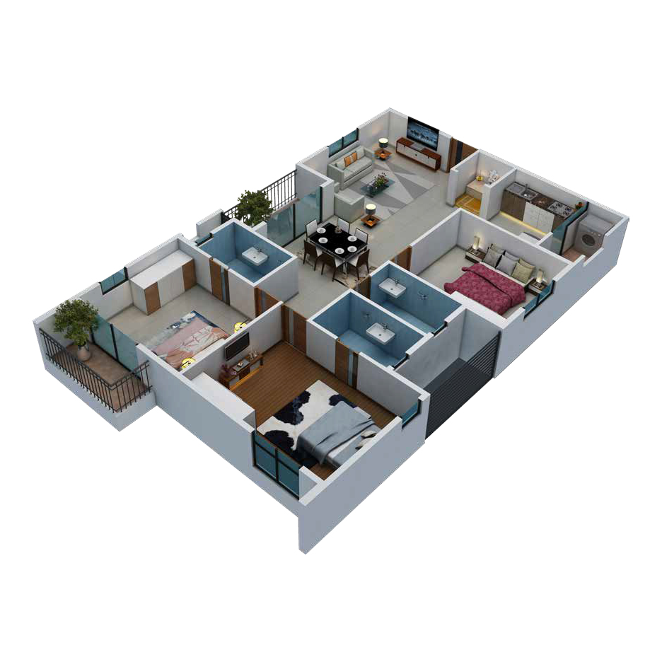 2BHK Tower C